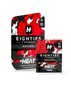 Straight Heat Eighties 7-Hydroxy Chewable Tablets Natural 80mg Per Tablet