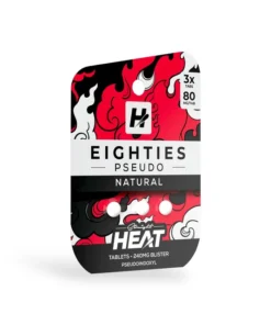 Straight Heat Eighties Pseudo Chewable Tablets Natural 80mg Per Tablet